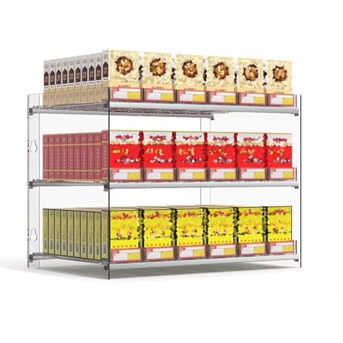 Présentoir automatique à cigarettes en acrylique transparent pour magasin et bureau de tabac