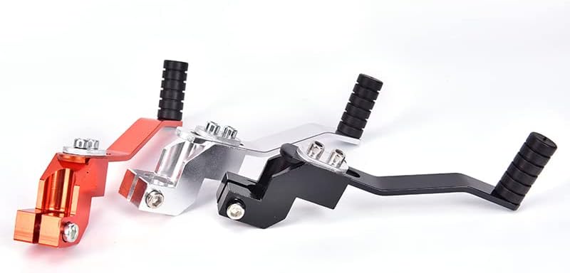 1pc Folding Aluminum Gear Shift Lever Gear Shift Lever Motorcycle Bikes Gear Lever(Blue)