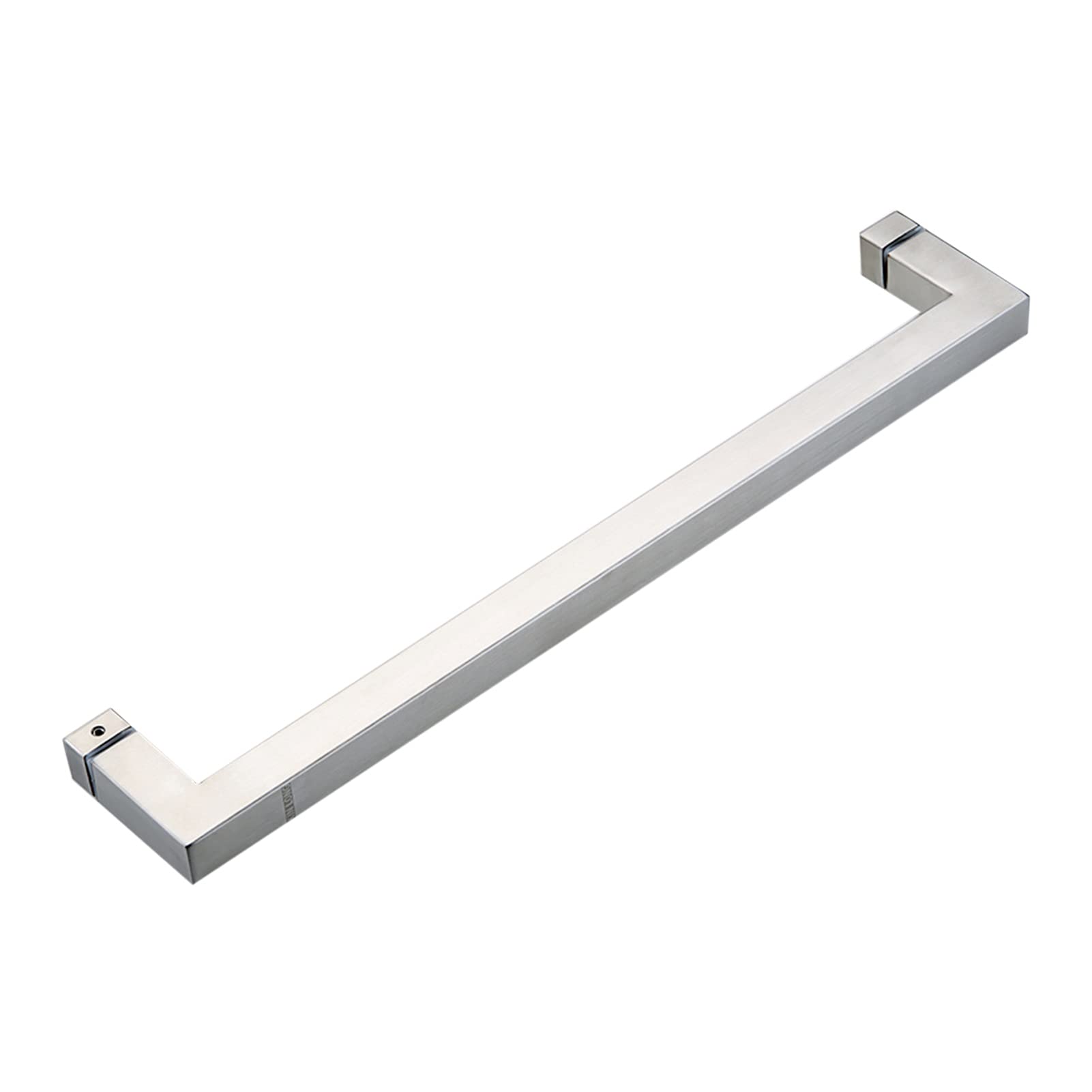 Poignées de porte de douche en inox 762mm push-pull pour salle de bain