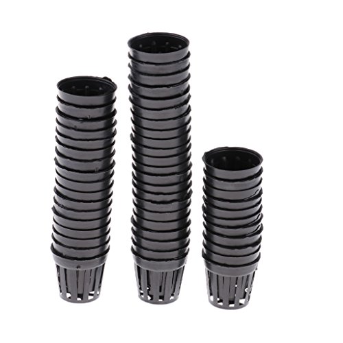 Preisvergleich Produktbild KESOTO Pflanztaschen Wasserpflanzen Bewuchsmatte Teichkorb Pflanzhilfe Wasserpflanze Pflanzkorb, 50pcs / Set - S