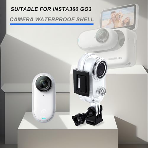 Boîtier étanche Insta360 Go 3 et accessoires de support plongée - 2