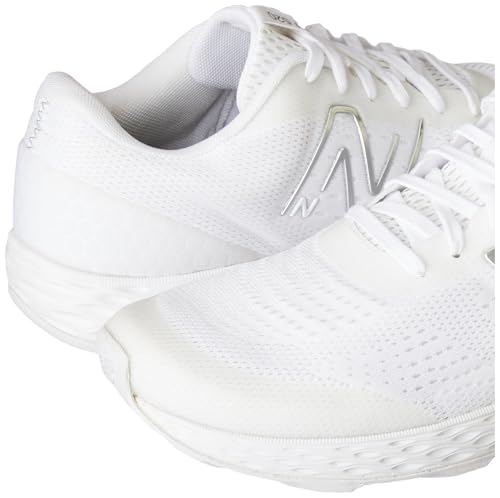 Image of New Balance Mens 520 Running Shoes, White Silver, 8 UK