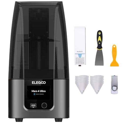 ELEGOO Mars 4 Ultra Imprimante 3D Résine avec Ãcran LCD 9K de 7 Pouces de Haute Qualité, Taille d'impression de Haute Précision de 153,36 x 77,76 x 165 mm³, Modèle Personnalisé à Faire Soi-même 9 ELEGOO Mars 4 Ultra Imprimante 3D Résine avec Ãcran LCD 9K de 7 Pouces de Haute Qualité, Taille d'impression de Haute Précision de 153,36 x 77,76 x 165 mm³, Modèle Personnalisé à Faire Soi-même