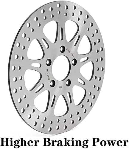 Tarazon 2Pcs Front Brake Rotors For Harley Davidson Touring Bike Electra Glide Road King Road Glide Ultra Electra Glide 2000-2007 #TOP3