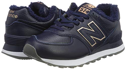New Balance 574v2, Sneakers Donna, Blu Navy Navy