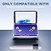 for Retroid Pocket Flip 2 Retro Game Console Protective Case,Clear TPU Cover Compatible with Retroid Pocket Flip 2,Shockproof Drop-Proof Game Console Case Cover (Clear)