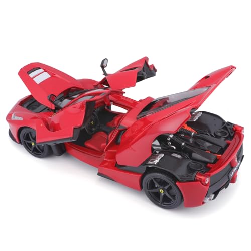 Image of Bburago 1:18 Scale Ferrari Race and Play LaFerrari Diecast Vehicle (Colors May Vary)