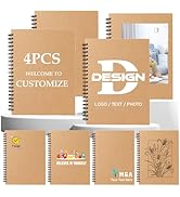 Amazon.com : Custom Spiral Notebook - Upload Your Own Photo/Logo