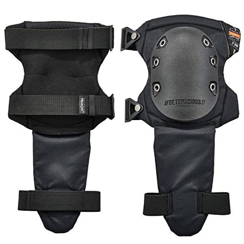 ProFlex Heavy Duty Knee Pad with Shin Guard in Black