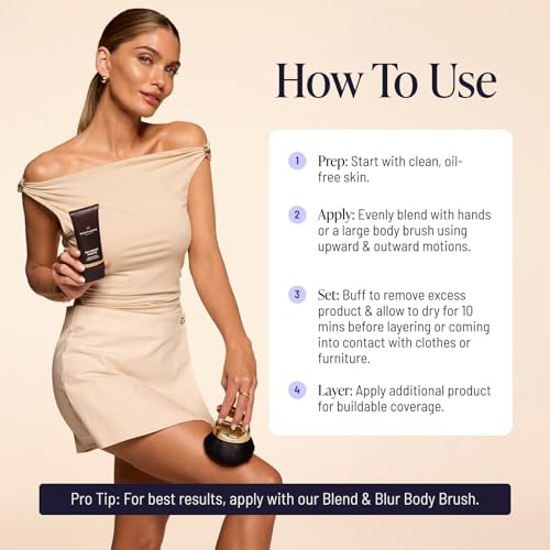 Image of Westmore Beauty Body Coverage Perfector - 4W Tan Radiance - 6.8 oz | Waterproof leg & body makeup, bronzer for women, tattoo cover up makeup, tattoo concealer