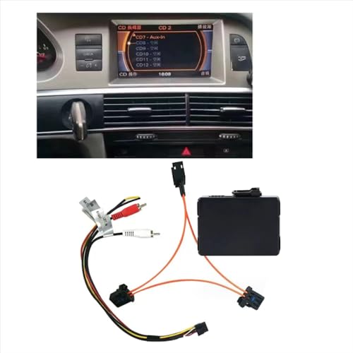 Adaptateur Bluetooth boîtier décodeur fibre optique Audi 2G MMI A6L Q7 - 3