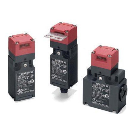 OMRON D4NS-4BF 1-Conduit, 2NC Slow-Action Contacts, Four MOUNTING Directions Possible, M20 Conduit Size, Plastic Head, Safety-Door Switch