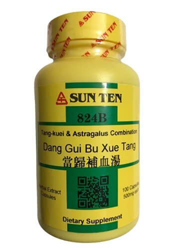 Sunten - Tang-Kuei & Astragalus Combination Capsules/Dang Gui Bu Xue Tang/當歸補血湯 #TOP1