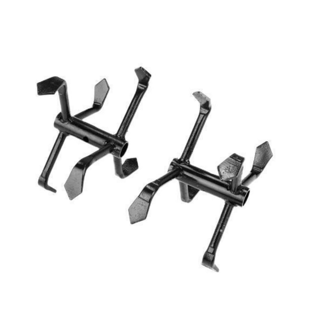 Accesorios para cortacésped rueda de aflojamiento de zanjeo deshierbe para arado profundo herramienta de repuesto universal extraíble (C)