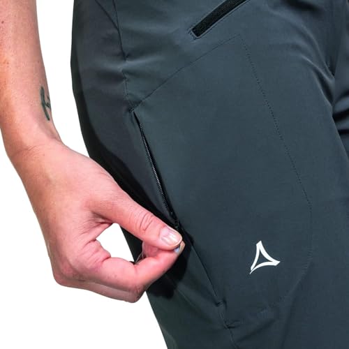 Schöffel Damen Pants Hestad L, robuste, schnell trocknende Outdoor Hose, Damen Hose mit bequemer Passform und vorgeformtem Knie – Ansicht 8