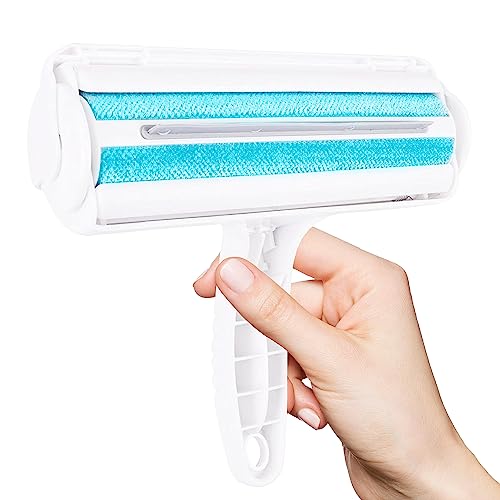 Agahez - Quitapelos Rodillo para Mascotas, Cepillo Quita Pelos y Pelusas de Limpieza, Removedor de Pelo para Gato y Perro, para Alfombras, Ropa, Cama y Sofá