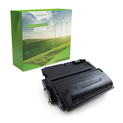 Toner noir HP Q1338A remplace Green2Print pour imprimante Laserjet 4200 12000 pages