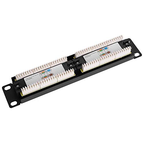 Rack de cabo CAT6A, painel de remendo de rede de plástico RJ45 PPO + PC 5 / categoria 6 rack de cabo