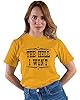 Go All Out The Hell I Won't Country Mens Women T-Shirt, Gold, S #1
