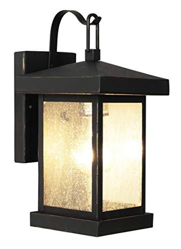 Trans Globe Lighting TG45640 WB Traditional One Wall Lantern Outdoor-Post-Lights,
