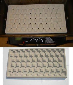 Ceramic BBQ Grill Insert (11 1/2 x 18)