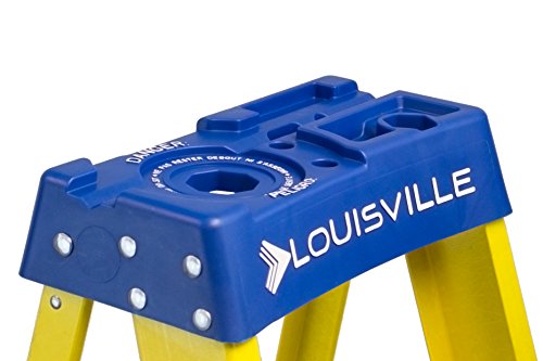 Louisville Ladder Fs2005 Fiberglass Step Ladder, 5-Feet/250Lb, Yellow #TOP3