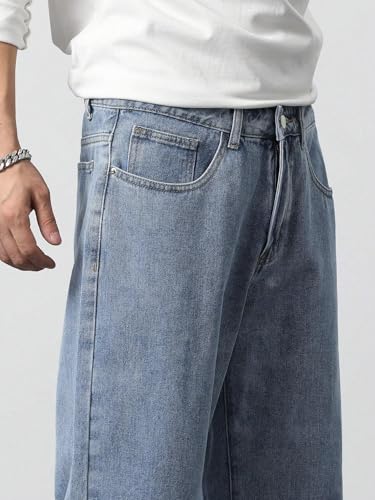Image of TAGAS Men Relaxed FIT Denim Jeans | Loose Jeans for Men | Mens Baggy Fit Denim Jeans Pant | MDJ-22