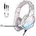 Produktbild Gaming Headset PC PS4, Gaming Kopfhörer PS5 mit Mikrofon, Surround 7.1 Gaming Headset USB mit RGB-Lichtern, Lautstärkeregler, Verstellbares Kopfband für Nintendo Switch/Xbox One/Laptop/Smartphone