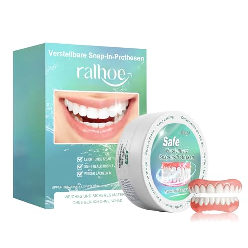 Image of Professional Cosmetic Upper Simple and Convenient - Upper and Lower Matching Set,Natural Shade! Fix Your Smile at Home Within Minutes!
