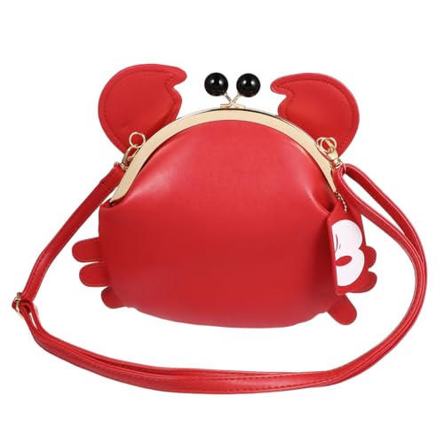 Sac de crabe en PU souple et résistant pour femmes avec bandoulière élégante unique