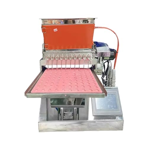 Mini máquina automática de gomitas de caramelos, máquina compacta para depósito de gelatinas de frutas, gomitas de vitaminas y golosinas en forma de oso, perfecta para uso doméstico, pequeñas