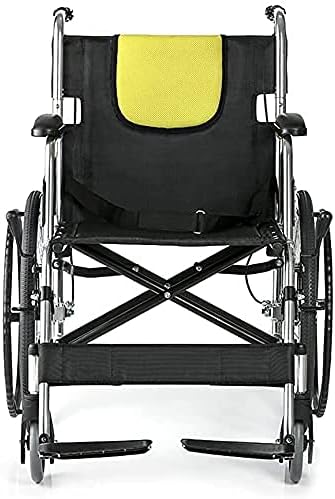 Miniatura 4 de NEOCHY Silla de ruedas portátil plegable y ligera con cinturón de seguridad, alimentación eléctrica o manipulación manual