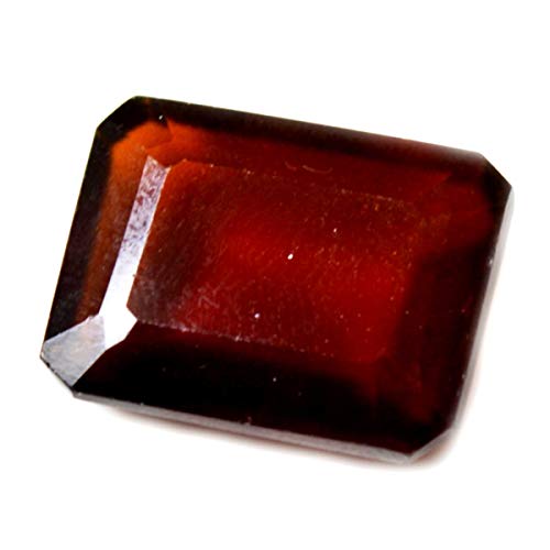 Grenat de Ceylan gomedh 6,59 cts taille octogonale véritable 7,25 ratti