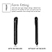 Fintie Keyboard Case for Samsung Galaxy Tab E 8.0 (Model SM-T378/T375/T377), Slim Lightweight Stand Cover with Magnetically Detachable Bluetooth Keyboard, Black