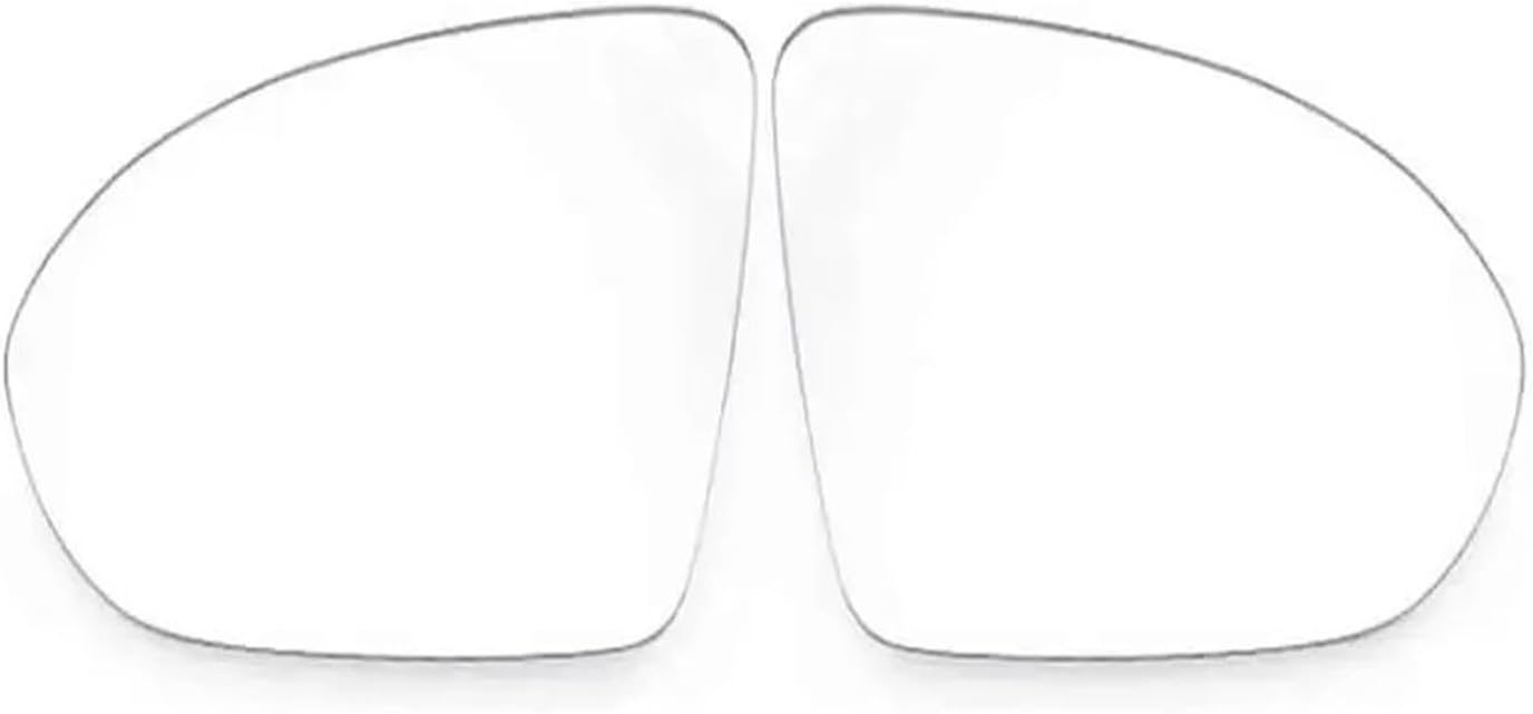 Generic Rear Mirror Glass for Chevrolet Cruze 2017 2018 2019 2020 Rear View Mirrors Lenses Outer Rearview Side Mirror Glass Lens with Heating Blind Spot