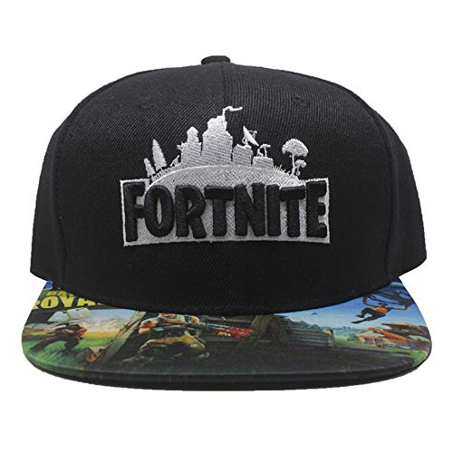 Xuzirui Daft Punk Male Cap 3D Print Battle Royale Game Unisex Snapback Baseball Cap Peaked Hat Adjustable (Black 2)