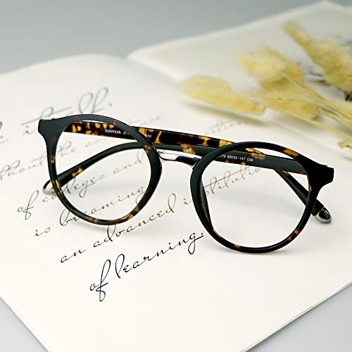 Image of LifeArt Blue Light Blocking Glasses, Anti Eyestrain, Computer Reading Glasses, S178 c69, +1.50 Magnification