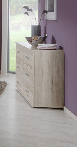 Wimex Kommode Enjoy, 6 Schubladen, (B/H/T) 83 x 41 x 130 cm, San...