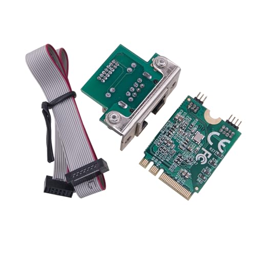 Adaptador Ethernet M.2 A+E de 2.5G, tarjeta de red de 2.5G/1G/100M con controlador RTL8125B miniatura 6