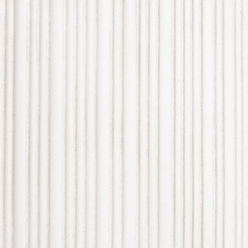 Vaso Per Piante Beige Chiaro 35X35X70 Cm Mgo Rotondo Gessato Indoor Outdoor Resistente Alle Intemperie - 6