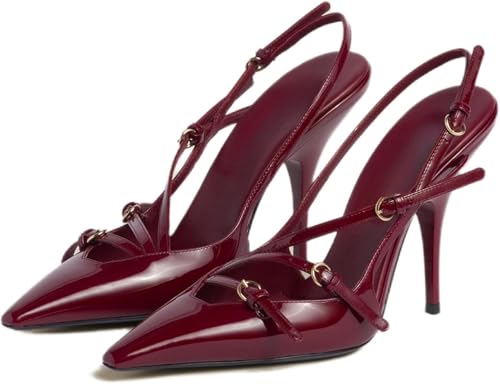 CORNMOOD Stiletto Slingback Heels Pumps for Women by CORNMOOD
