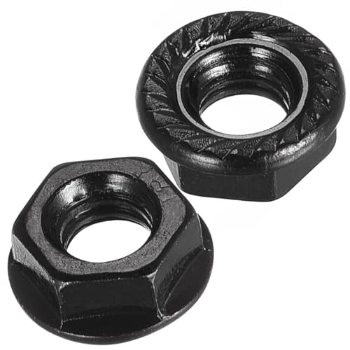 M3 M4 M5 M6 M8 M10 M12 M14 M16 M20 Nuts, Serrated Flange Lock Nuts, Hexagon Flange Nuts 304 Stainless Steel Automatic Locking Se