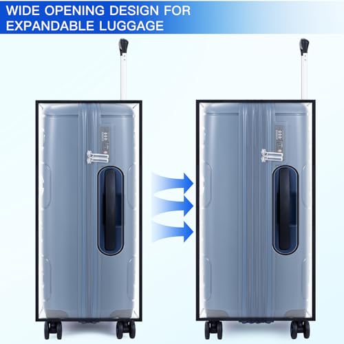 3-Piece Clear Cover with Tag Pocket