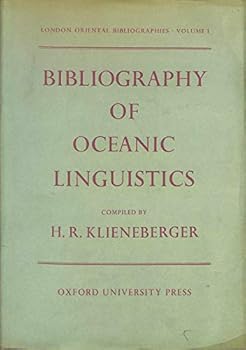 Hardcover Bibliography of Oceanic Linguistics Book