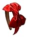 Girls Satin BOW Arch Headband By Funny Girl Designs (RED)