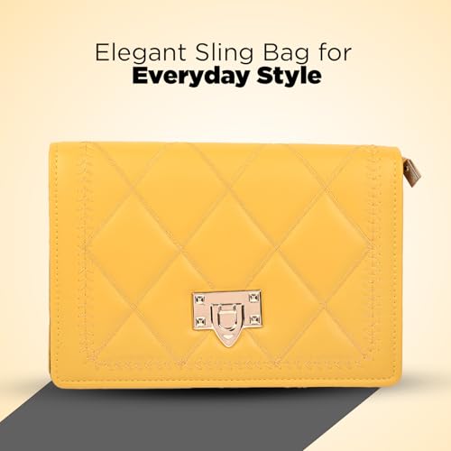 Image of SAGEWARE Casual Sling Purse for Women, Fashion Sling Bag, Sling Bag with Adjustable Strap | Designer Crossbody Purse for Girls & Women | Trendy Party, Casual & Office
