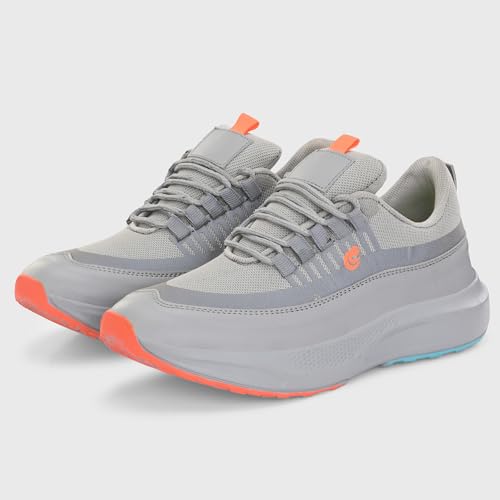 Image of Centrino Sporty Sneakers for Man | Shoes for Men Stylish | Casual Lightweight Lace-Up Canvas Walking Shoes | Cushioned Insole | Breathable Comfortable Anti-Skid | Mens Sports Shoes for Daily Outings (6830)