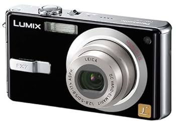 Panasonic DMC-FX7 シルバー コンパクトデジタルカメラ Panasonic LUMIX DMC-FX7 5.0MP Digital Camera - Silver for