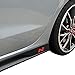 PrintAttack P042 | Emblem N-Performance Seitenschweller 2er-Set Aufkleber Folie | 751 Oracal/3M Carbon | Car Styling | Dekorset (Rot/Carbon/Schwarz)