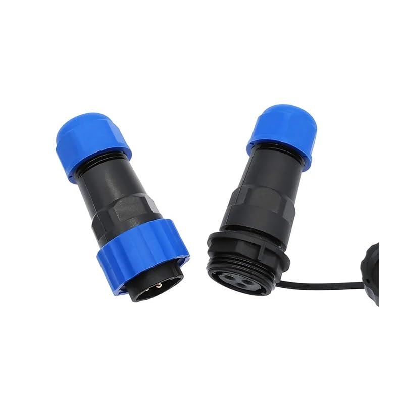 Conector Recto Impermeable SP20 IP68 Enchufe Industrial de 6 Pines Macho y Hembra 3